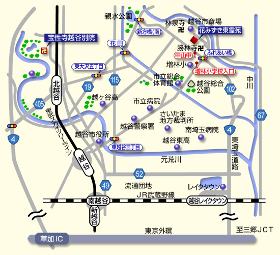 聖苑花みずき地図