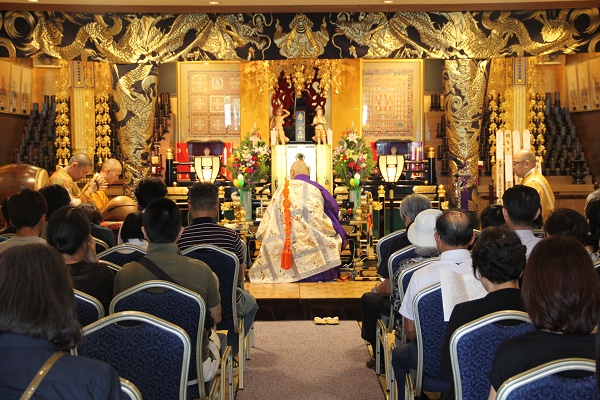 お盆合同法要 宝性寺 越谷別院