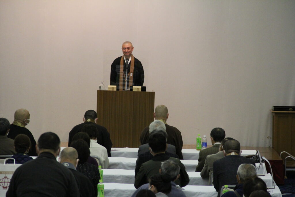 宝性寺越谷別院 総本山長谷寺総登嶺遥拝団参「記念法要と法話﻿」